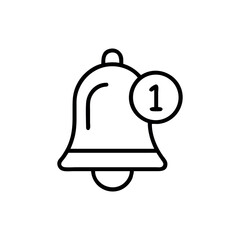 Obraz premium vector bell icon