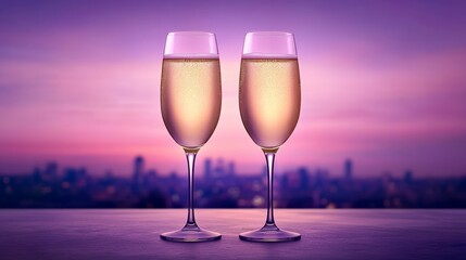 A business owner celebrating their first million-dollar revenue milestone, holding a champagne toast