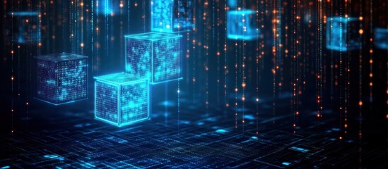 Futuristic Blockchain Innovation in Digital Cyberspace Secure Token Transactions Cloud Technology