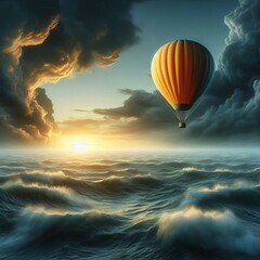 hot air balloon