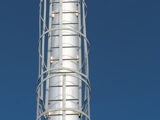 Stadium spotlight tower pole