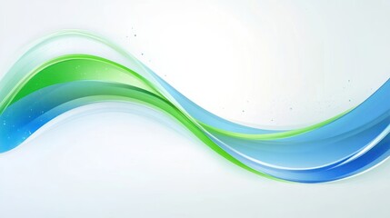 Abstract waves, smooth transitions, light background, design element, wallpaper