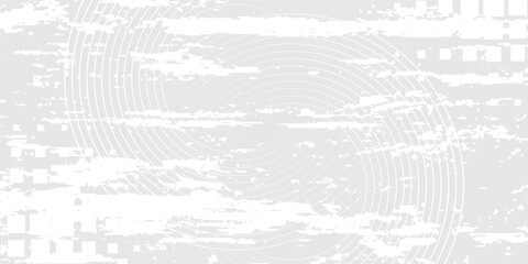 abstract background white and gray curved circles with haltone