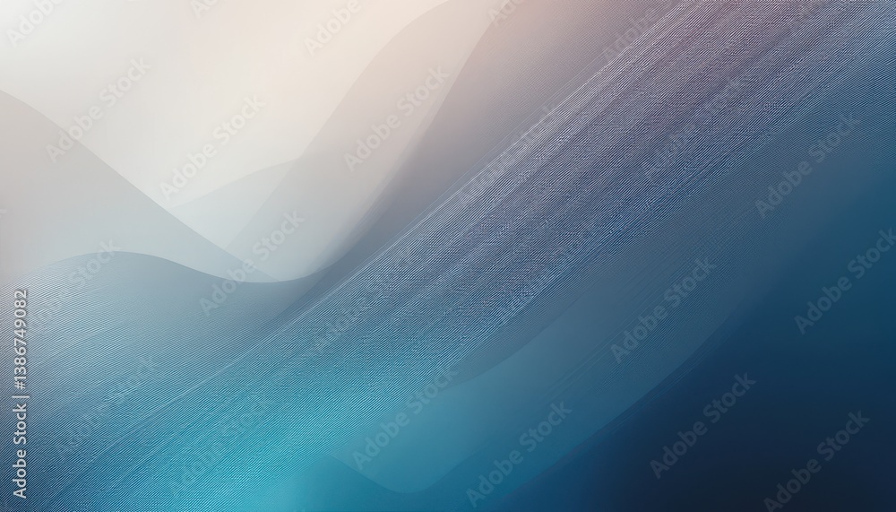 Poster subtle gradients and flowing lines create a serene, minimalist abstract background