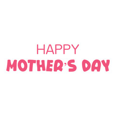 Mother's day lettering for Gift card