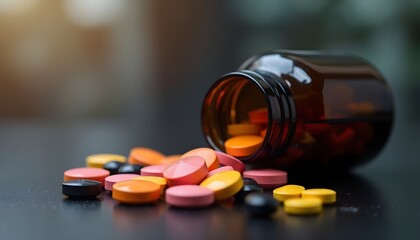 Spilled Pills: Capsules and Tablets