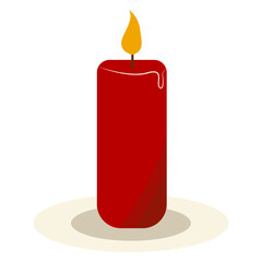 Thanksgiving Day Element. Isolated on White Background. Vector Cartoon Illustration.