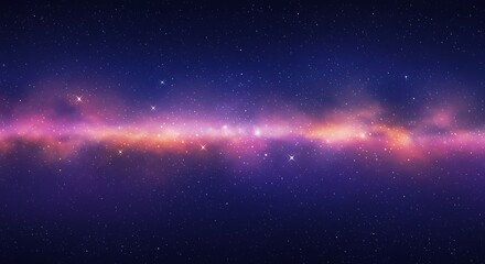 Obraz premium Cosmic Dust & Nebula Dreamscape AI Generated