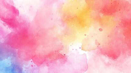 Obraz premium Close-Up Liquid bright abstract pattern with watercolor style and spray illustration