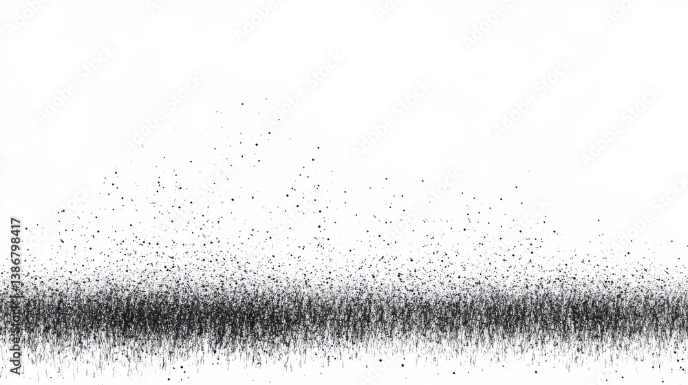 Poster abstract grunge texture. dust particle and dust grain on white background. dirt overlay or screen sc