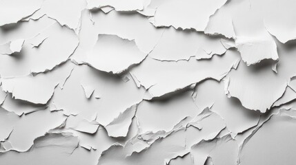 Obraz premium Aged white paper texture with cracks