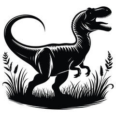 vector image of a dinosaur