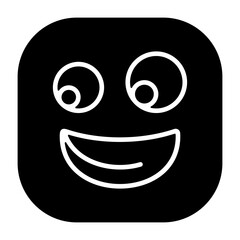 Face with Rolling Eyes Flat Icon