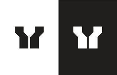 Logo bridge concrete unique design minimalist