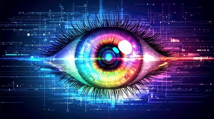 Digital Eye: A Futuristic Vision of Technology and Innovation