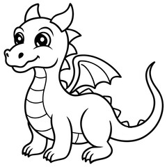 vector illustration of a cartoon fox