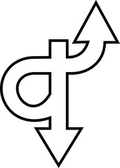 Arrow vector icon. Modern simple arrows. Collection different Arrows on flat style for web design or interface. click arrows for showing right path on the road isolated and transparent back ground