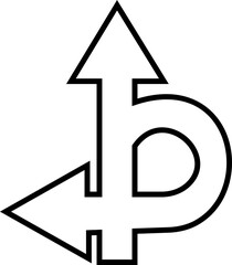 Arrow vector icon. Modern simple arrows. Collection different Arrows on flat style for web design or interface. click arrows for showing right path on the road isolated and transparent back ground