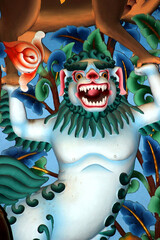 picture of art paint of gods at the temple
