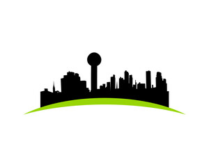 Fototapeta premium city skyline vector illustration