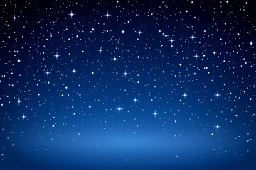 Obraz premium A stunning starry background with a deep blue night sky filled with twinkling stars and galaxies
