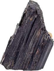 Black tourmaline crystals