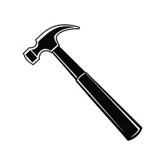 Hammer vector art, Hammer silhouette