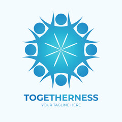 Team Work Logo Vector