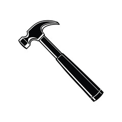 Hammer vector art, Hammer silhouette