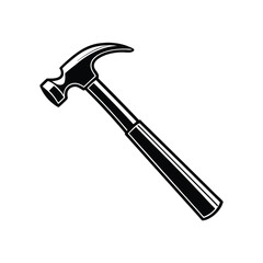 Hammer vector art, Hammer silhouette