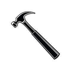 Hammer vector art, Hammer silhouette