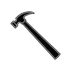 Hammer vector art, Hammer silhouette