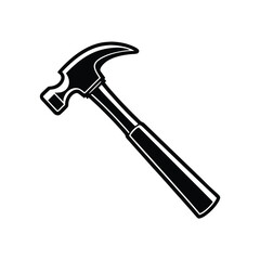 Hammer vector art, Hammer silhouette