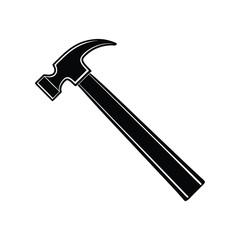 Hammer vector art, Hammer silhouette