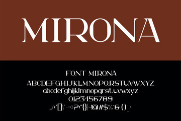 Font Mirona