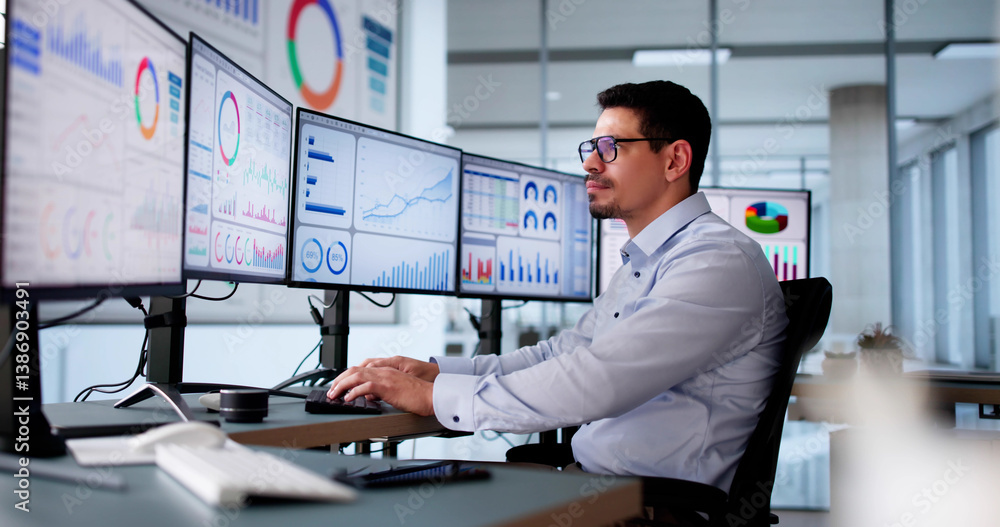 Poster Data Analyst Using Data Analytics KPI