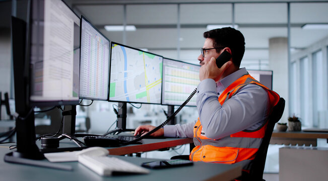 Emergency Call Center. 911 Phone Service
