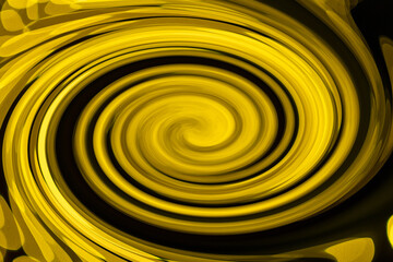 ゴールドの渦