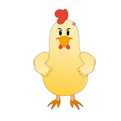 chicken character design