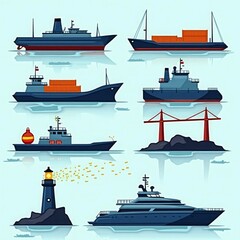Ships image  Set