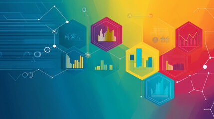 Data visualization insights digital workshop infographic content colorful background aesthetic viewpoint technology concepts