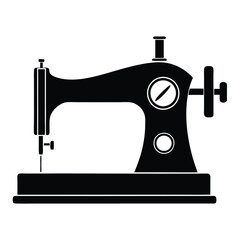Retro Stitching Equipment Vintage Sewing Machine Icon