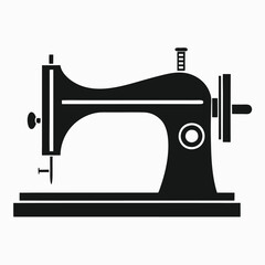 Timeless Vintage Sewing Machine Classic Tailor Icon