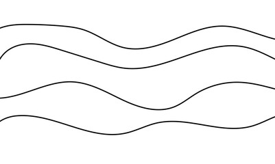 Abstract grey black  curve and wave lines on transparent background. Futuristic technology and dynamic wave pattern. vector illustrate	