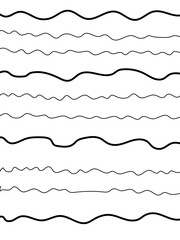 Obraz premium Abstract grey black curve and wave lines on transparent background. Futuristic technology and dynamic wave pattern. vector illustrate 