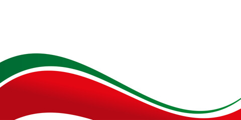 Background for Mexico Independence day with green, white and red abstract design. Good template for Mexico Independence day or national day design.