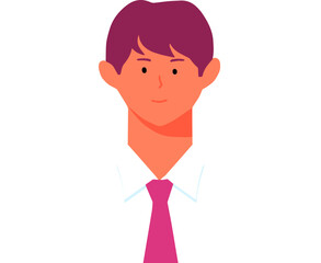 Employee avatar, professional person profile picture and team user frame people portrait