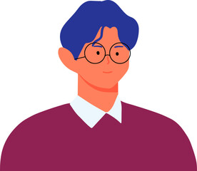 Employee avatar, professional person profile picture and team user frame people portrait