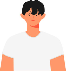 Think green and Earth Day profile portraits of male and female characters modern people avatars