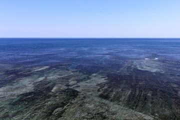 北海道網走市、能取岬から眺めたオホーツク海【5月】